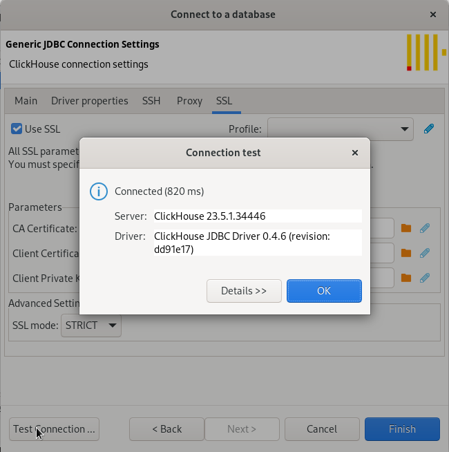 Проверить соединение